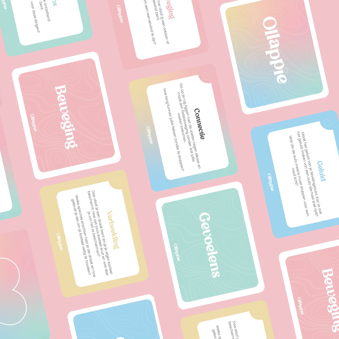 Speeldobbel - uitbreidingsset 50 extra kaarten