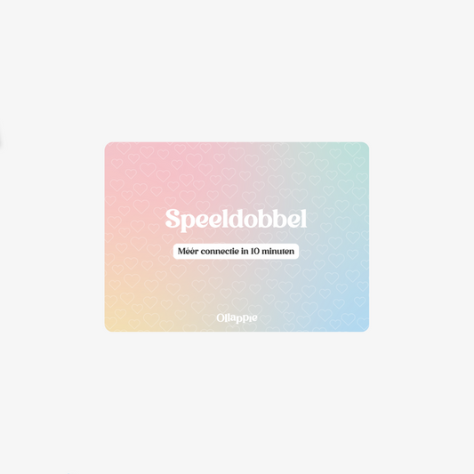 Speeldobbel kaartenspel