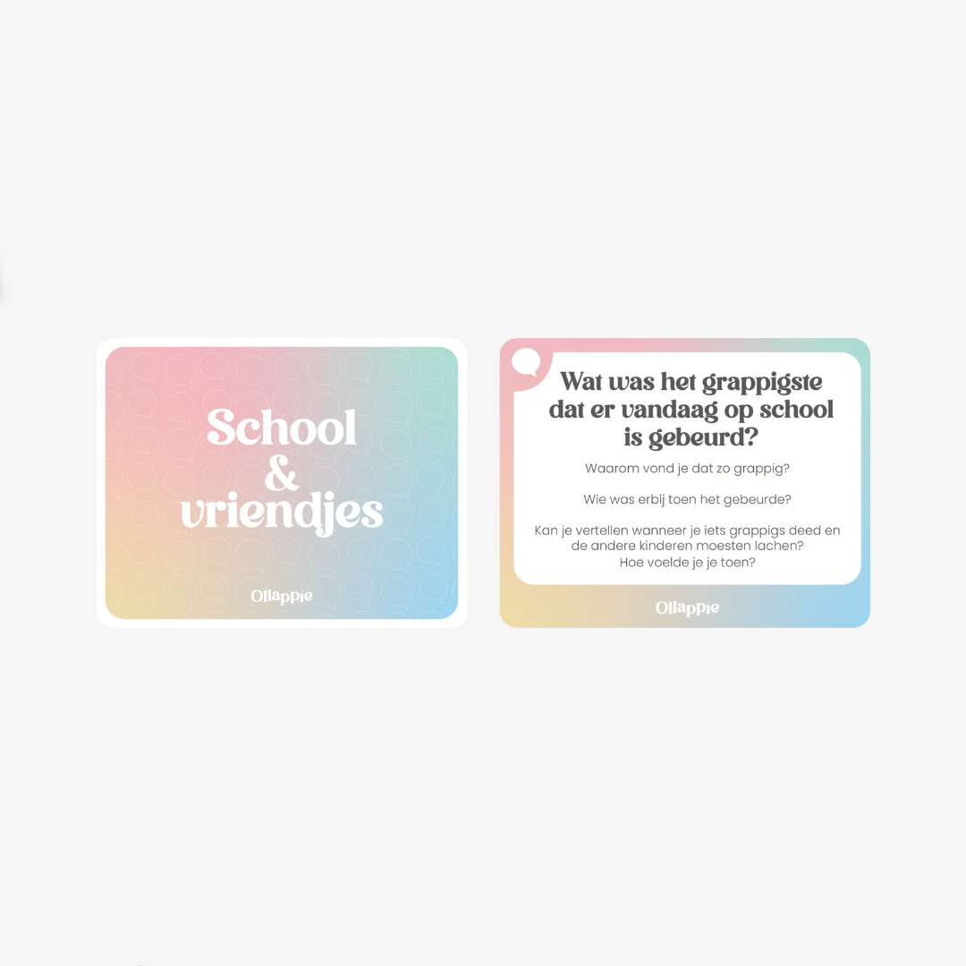 Babbelstarter Thema: School & Vriendjes