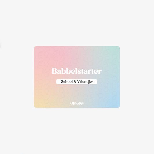 Babbelstarter Thema: School & Vriendjes